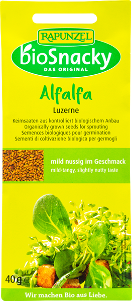 Produktbild zu Artikel Alfalfa Luzerne bioSnacky