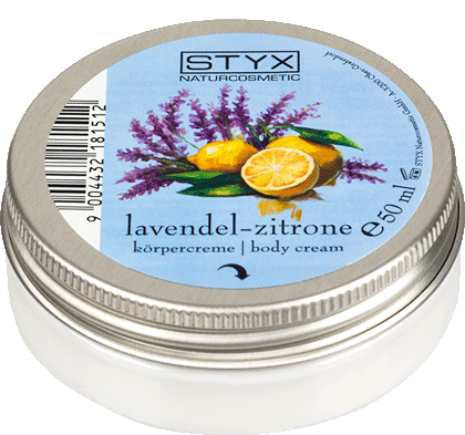 Lavendel-Zitrone Körpercreme