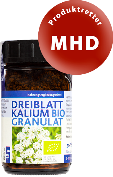 Produktbild zu Artikel Dreiblatt Kalium Bio Granulat