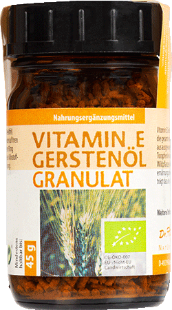 Vitamin E Gerstengrasöl Granulat