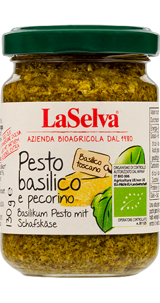 Produktbild zu Artikel Basilikum Pesto mit Pecorino
