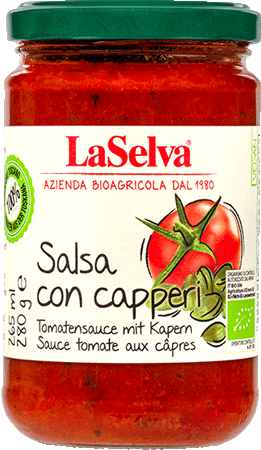 Tomatensauce mit Kapern