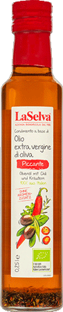 Bild: Olivenöl mit Chili und Kräutern 