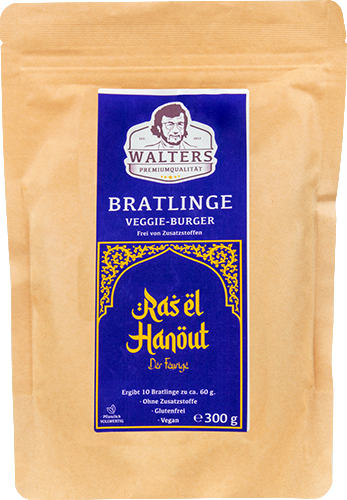 Produktbild zu Artikel Bratlinge - Veggie Burger<br>Ras-el-Hanout