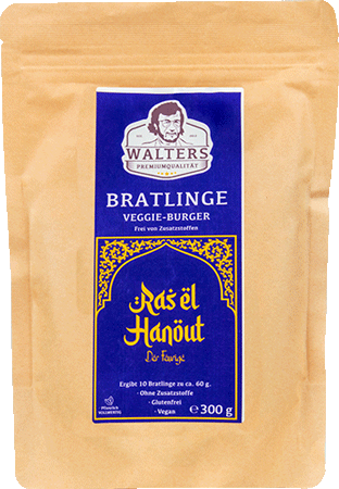 Bild: Bratlinge - Veggie Burger<br>Ras-el-Hanout