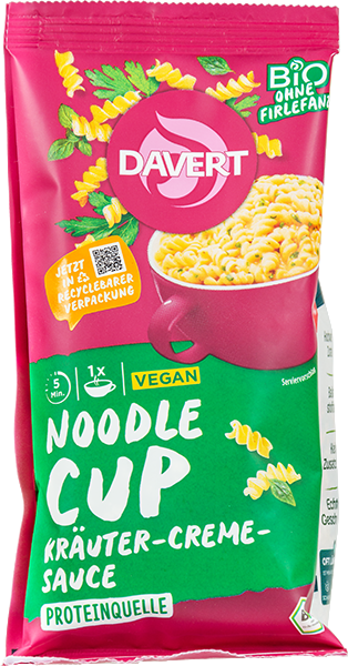 Produktbild zu Artikel Noodle Cup Kräuter-Creme-Sauce