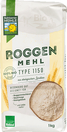 Roggenmehl mit Lichtkorn Type 1150