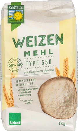 Weizenmehl hell Typ 405