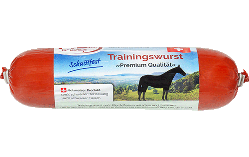 Trainings-/Belohnungswurst Suisse Pferd
