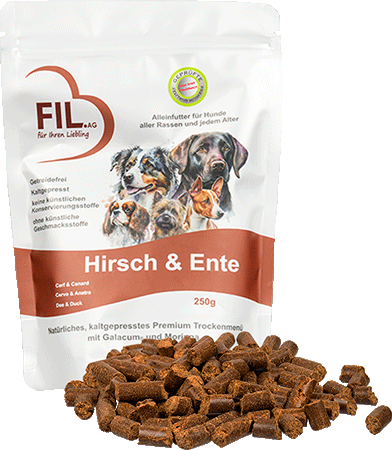 FIL Trockenfutter  - Hirsch und Ente