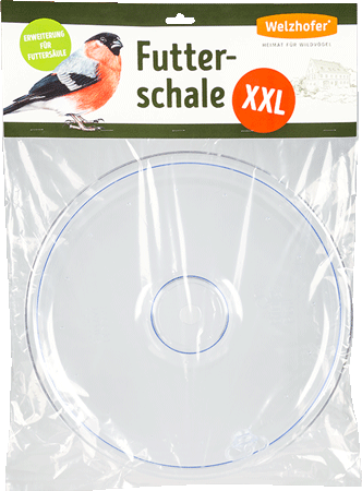 Auffangschale XXL für Vogelfutter