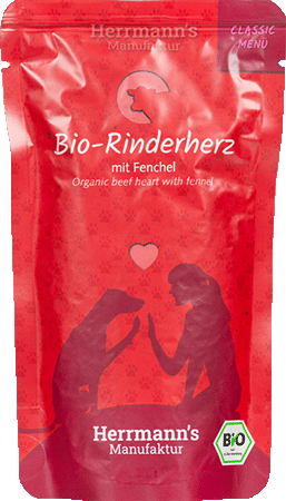 Bio-Rinderherz mit Fenchel