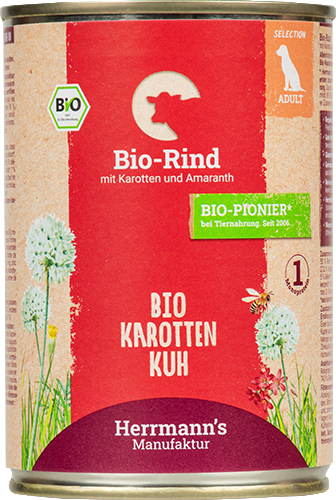 Produktbild zu Artikel Rind mit Karotte und Amaranth