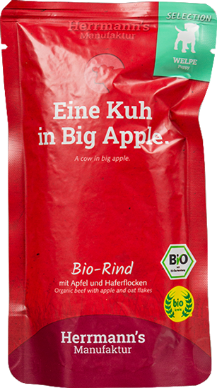 Produktbild zu Artikel Bio-Rind mit Apfel und Haferflocken