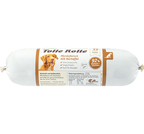Tolle Rolle - Pferdefleisch mit Kartoffel