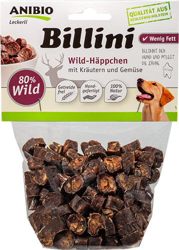 Produktbild zu Artikel Billini Wild-Häppchen mit Kräutern und Gemüse