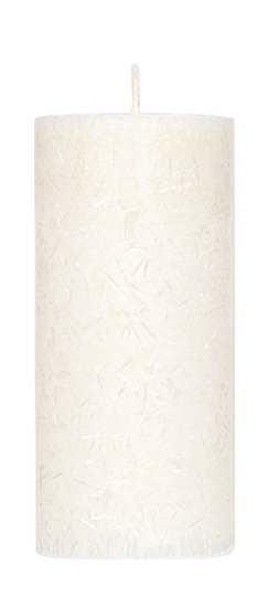 Produktbild zu Artikel Stearin Stumpenkerze weiß