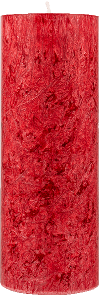 Bild: Stearin Stumpenkerze dunkelrot