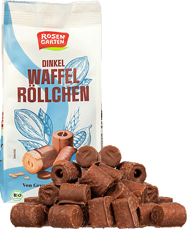 Bild: Waffel Röllchen Vollmilch