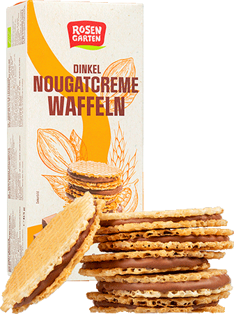 Nougatcreme Waffeln