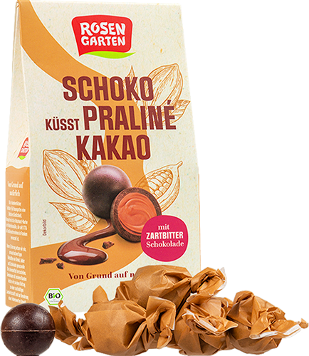 Produktbild zu Artikel Schoko küsst Praliné Kakao