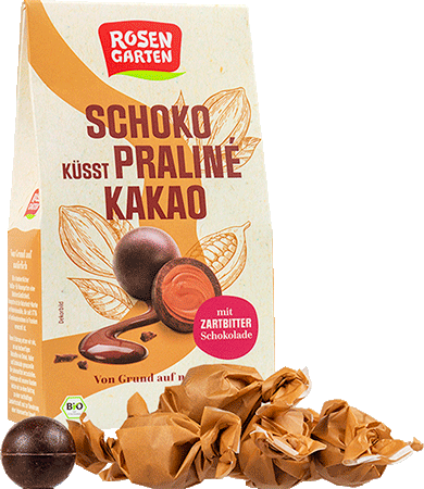 Schoko küsst Praliné Kakao