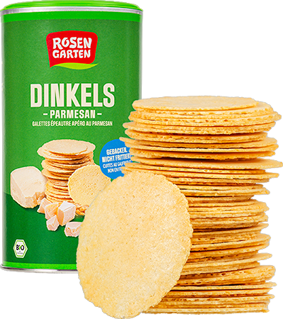 Produktbild zu Artikel Dinkels Parmesan Cracker