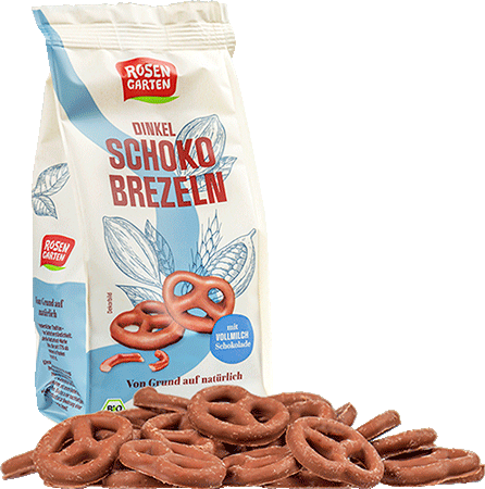 Dinkel Schoko Brezeln Vollmilch
