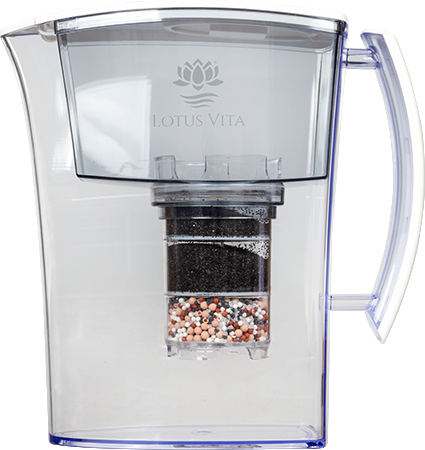 Produktbild 1 zu Artikel LOTUS VITA Wasserfilter Kanne anzeigen