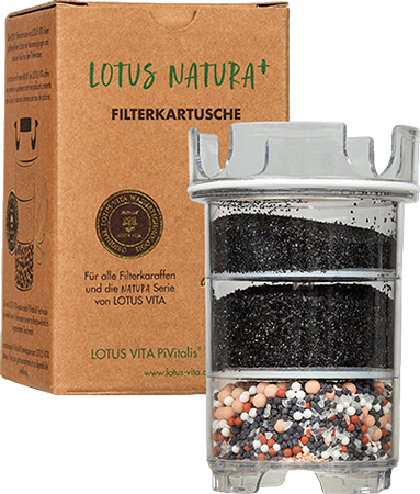 Produktbild zu Artikel LOTUS VITA Filterkartusche NATURA+ für Wasserfilter Kannen