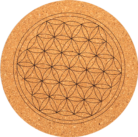 Produktbild zu Artikel Untersetzer für Glas Wasserfilter Kannen