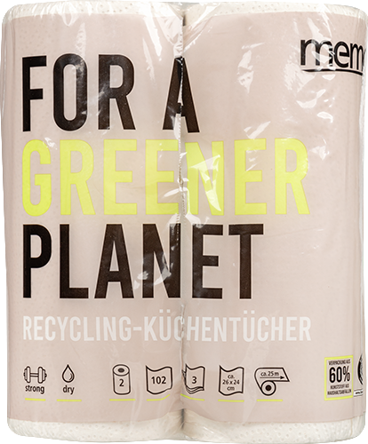 Produktbild zu Artikel Küchenrollen Recycling Strong & Dry