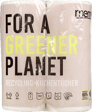 Küchenrollen Recycling Strong & Dry