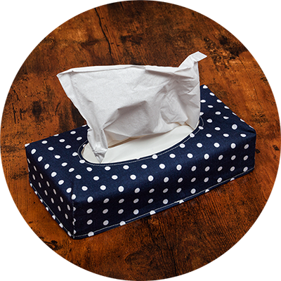 Produktbild 3 zu Artikel Stoffhülle für Kosmetiktuch-Box anzeigen