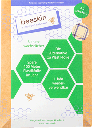 beeskin Bienenwachstuch XL