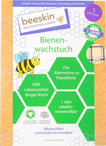 Produktbild zu Artikel beeskin Bienenwachstuch S