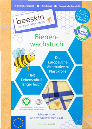 beeskin Bienenwachstuch Multi-Set