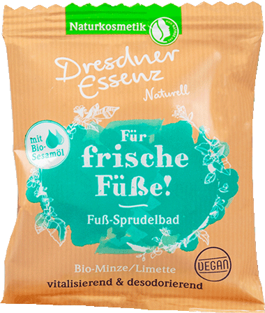 Fuß-Sprudelbad Minze-Limette