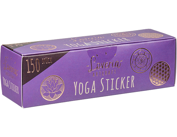 Produktbild zu Artikel Aufkleber-Set Yoga Sticker