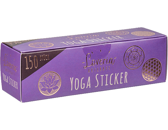 Aufkleber-Set Yoga Sticker