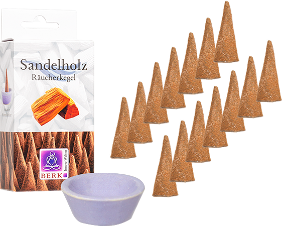 Produktbild zu Artikel Räucherkegel Sandelholz