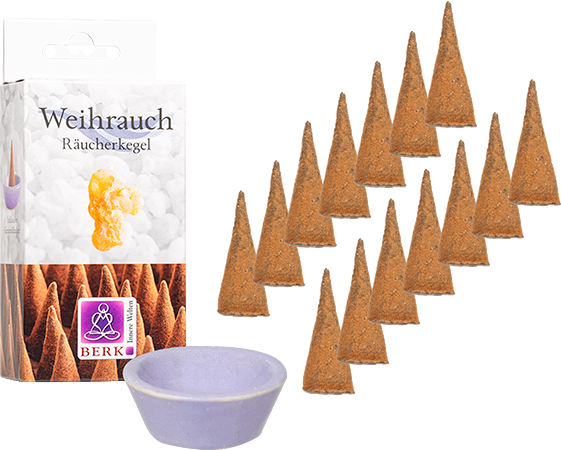 Produktbild zu Artikel Räucherkegel Weihrauch
