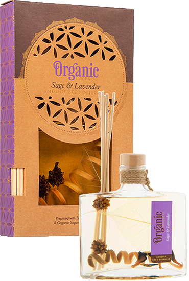 Produktbild zu Artikel Salbei & Lavendel<br>Organic Reed Diffuser