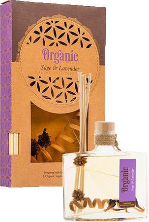Bild: Salbei & Lavendel<br>Organic Reed Diffuser