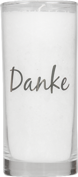 Produktbild zu Artikel Magische Kerze Danke