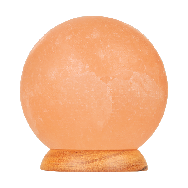 Produktbild zu Artikel Beleuchteter Salzkristall <br>KLEINER PLANET