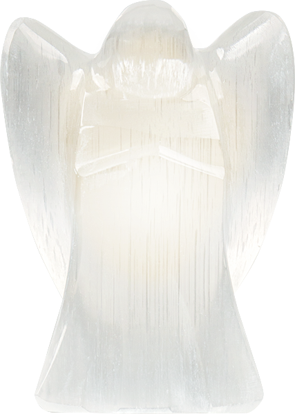 Produktbild zu Artikel Strahlender Engel aus Selenit Produktbild zu Artikel Strahlender Engel aus Selenit