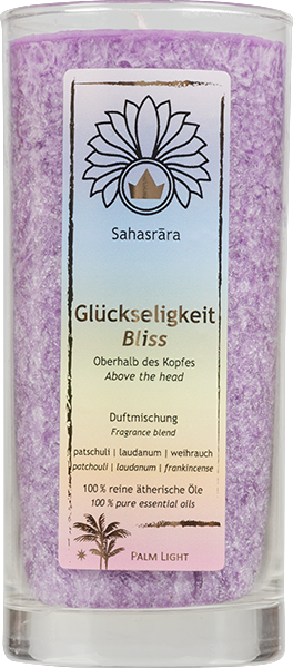 Produktbild zu Artikel Chakra Duft Kerze violett