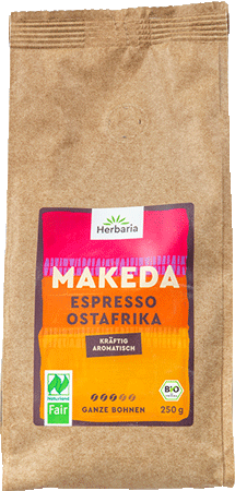 Espresso Makeda aus Ostafrika, ganze Bohne