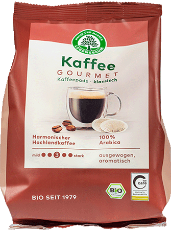 Kaffee Gourmet Pads, klassisch